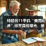 特朗普T1手机“美国制造”标签真相曝光,是营销还是现实?(图3) 特朗普T1手机“美国制造”标签真相曝光,是营销还是现实?(图3)