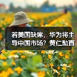 若美国缺席，华为将主导中国市场？黄仁勋直言AI竞争关键（图1）