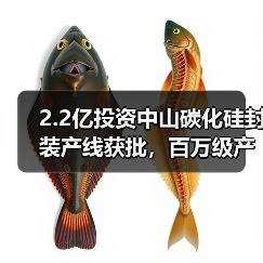 2.2亿投资中山碳化硅封装产线获批，百万级产能布局新能源汽车（图1）