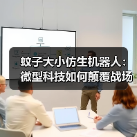 蚊子大小仿生机器人：微型科技如何颠覆战场与救援？（图2）