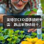 英特尔CEO坦承战略失误：跌出半导体前十，战略转向边缘AI和代理AI（图1）