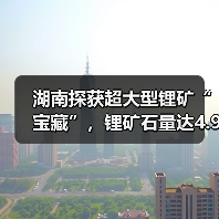 湖南探获超大型锂矿“宝藏”,锂矿石量达4.9亿吨(图3) 湖南探获超大型锂矿“宝藏”,锂矿石量达4.9亿吨(图3)