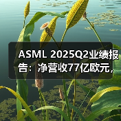ASML 2025Q2业绩报告：净营收77亿欧元，超出市场预期（图3）