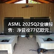 ASML 2025Q2业绩报告：净营收77亿欧元，超出市场预期（图4）
