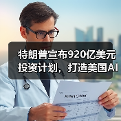 特朗普宣布920亿美元投资计划，打造美国AI与能源枢纽（图2）