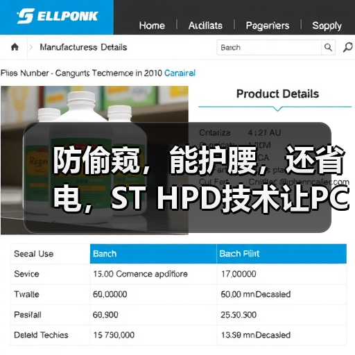 防偷窥,能护腰,还省电,ST HPD技术让PC学会“读心术”(图4) 防偷窥,能护腰,还省电,ST HPD技术让PC学会“读心术”(图4)