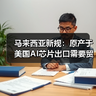 马来西亚新规:原产于美国AI芯片出口需要贸易许可证(图1) 马来西亚新规:原产于美国AI芯片出口需要贸易许可证(图1)