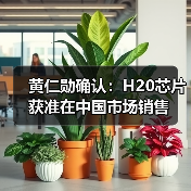 黄仁勋确认:H20芯片获准在中国市场销售(图3) 黄仁勋确认:H20芯片获准在中国市场销售(图3)