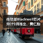 传陆版Blackwell芯片预计9月推出,黄仁勋再次访华(图2) 传陆版Blackwell芯片预计9月推出,黄仁勋再次访华(图2)