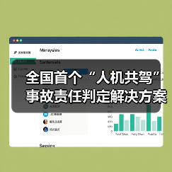 全国首个“人机共驾”事故责任判定解决方案落地(图1) 全国首个“人机共驾”事故责任判定解决方案落地(图1)