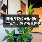 湖南探获超大型锂矿“宝藏”,锂矿石量达4.9亿吨(图3) 湖南探获超大型锂矿“宝藏”,锂矿石量达4.9亿吨(图3)