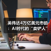 英伟达4万亿美元市值:AI时代的“卖铲人”奇迹(图2) 英伟达4万亿美元市值:AI时代的“卖铲人”奇迹(图2)