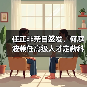 任正非亲自签发,何庭波兼任高级人才定薪科科长(图1) 任正非亲自签发,何庭波兼任高级人才定薪科科长(图1)