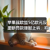 苹果就欧盟5亿欧元反垄断罚款提起上诉,称处罚“史无前例”(图1) 苹果就欧盟5亿欧元反垄断罚款提起上诉,称处罚“史无前例”(图1)