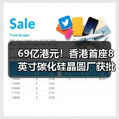 69亿港元!香港首座8英寸碳化硅晶圆厂获批(图2) 69亿港元!香港首座8英寸碳化硅晶圆厂获批(图2)