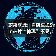 蔚来李斌：自研车规5nm芯片“神玑”不易，却势在必行（图3）