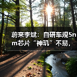 蔚来李斌：自研车规5nm芯片“神玑”不易，却势在必行（图4）