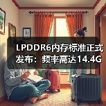LPDDR6内存标准正式发布:频率高达14.4GHz(图1) LPDDR6内存标准正式发布:频率高达14.4GHz(图1)