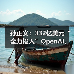 孙正义:332亿美元“全力投入”OpenAI,努力成为“人工超级AI”平台提供商(图1) 孙正义:332亿美元“全力投入”OpenAI,努力成为“人工超级AI”平台提供商(图1)