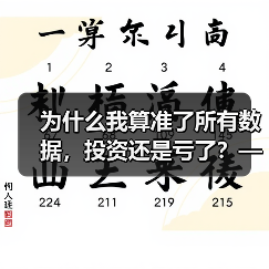 为什么我算准了所有数据，投资还是亏了？——影响投资风险的那些隐藏变量（图4）