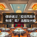 你听说过“投资风险不包括”吗?当朋友兴奋地推荐理财时,你可曾想过这句话的陷阱?(图2) 你听说过“投资风险不包括”吗?当朋友兴奋地推荐理财时,你可曾想过这句话的陷阱?(图2)