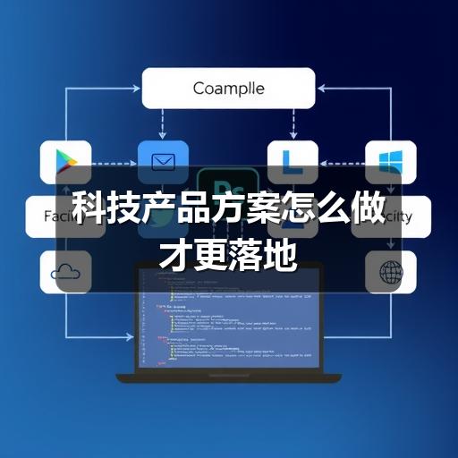 科技产品方案怎么做才更落地