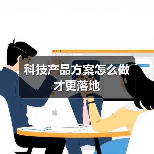 科技产品方案怎么做才更落地