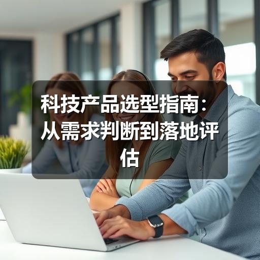 科技产品选型指南：从需求判断到落地评估的实用方法