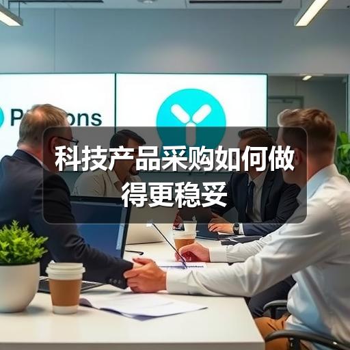 科技产品采购怎么选?5步流程避坑指南(图2) 科技产品采购如何做得更稳妥
