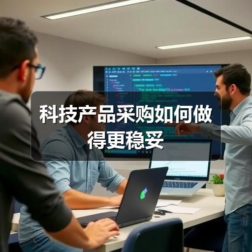 科技产品采购怎么选?5步流程避坑指南(图3) 科技产品采购如何做得更稳妥
